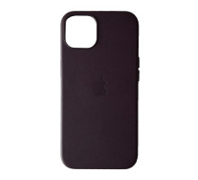 Чохол Leather Case with MagSafe for iPhone 13 Pro Max Dark Cherry mag-200000135250243850