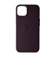 Чохол Leather Case with MagSafe for iPhone 13 Pro Max Dark Cherry mag-200000135250243850