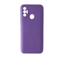 Чохол Silicone Case Camera (no logo) для Tecno Spark 7 lilac mag-2000001364840100960