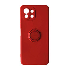 Чохол Ring Case для Xiaomi Mi 11 Lite 5G/11 Lite NE Red mag-2000001367261101156