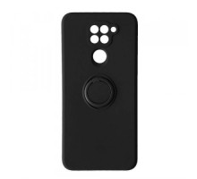 Чохол Ring Case для Xiaomi Redmi Note 9 Black mag-2000001367834142912