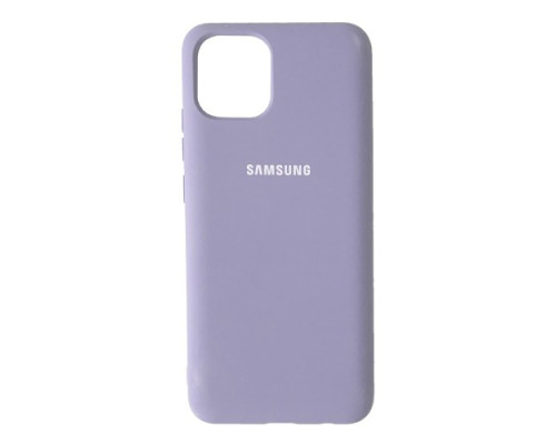Чохол Silicone Case Full for Samsung A03 (A035) 2021 Lilac mag-200000137432040924