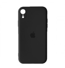 Silicone Case Full Camera Square side for iPhone XR Black mag-200000137903599973