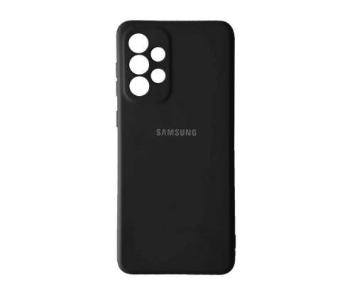 Чохол Silicone Case Full for Samsung A33 5G (A336) Black mag-2000001388334134599