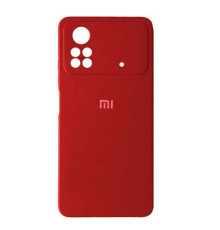 Чохол Silicone Case Full for Xiaomi Poco X4 Pro 5G Red mag-200000139056645528