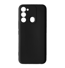 Чохол Silicone Case Camera (no logo) для Tecno Spark GO 2022/Spark 8C black mag-2000001394915102072