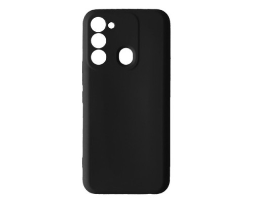 Чохол Silicone Case Camera (no logo) для Tecno Spark GO 2022/Spark 8C black mag-2000001394915102072