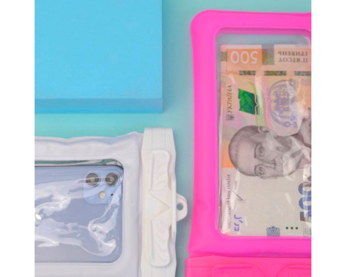 Чохол Водонепроникний Waterproof Color side Pink mag-200000130524937168