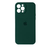 Silicone Case Full Camera Square side Copy for iPhone 14 Pro Max Forest green mag-200000145769633104