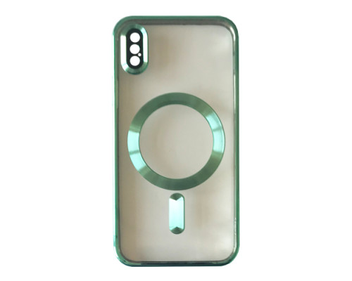Чохол SHINING Camera MagSafe for iPhone XS Green mag-2000001459881131902