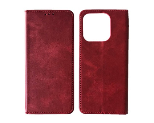 Чохол-книжка Black TPU Magnet for Xiaomi Redmi 12C Red mag-2000001466575137958
