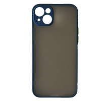 Чохол-бампер захисний Gingle Matte Case iPhone 15 blue mag-200000147739734789