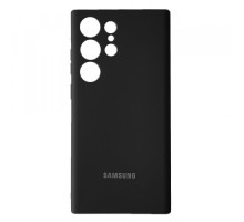 Чохол Silicone Case Full for Samsung S24 Ultra Black mag-2000001488898133191
