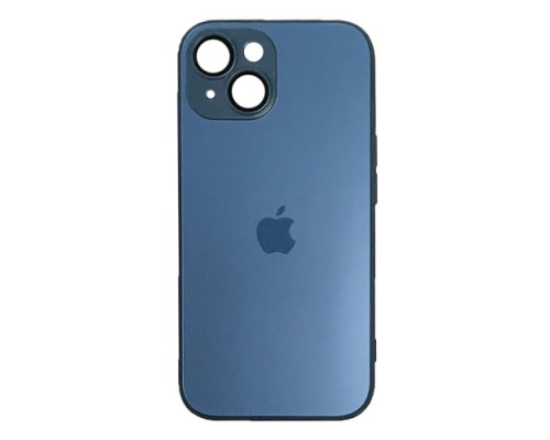 Чохол AG GLASS MAGSAFE Case for iPhone 15 Navy blue mag-2000001489376104933