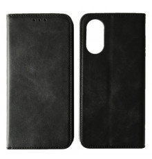 Чохол-книжка Black TPU Magnet for Oppo A58 Black mag-200000149525418499