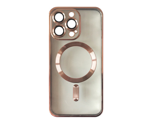 Чохол SHINING Camera MagSafe for iPhone 15 Pro Max Rose gold mag-2000001499306132014