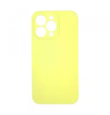 Чохол Silicone Case Full Camera Copy for iPhone 14 Pro Max (51) mellow yellow mag-2000001401200148881