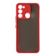 Чохол-бампер захисний Gingle Matte Case Tecno Spark GO 2022/Spark 8C red mag-200000140160646457