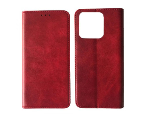 Чохол-книжка Black TPU Magnet for Xiaomi Redmi 10C Red mag-2000001402016133551