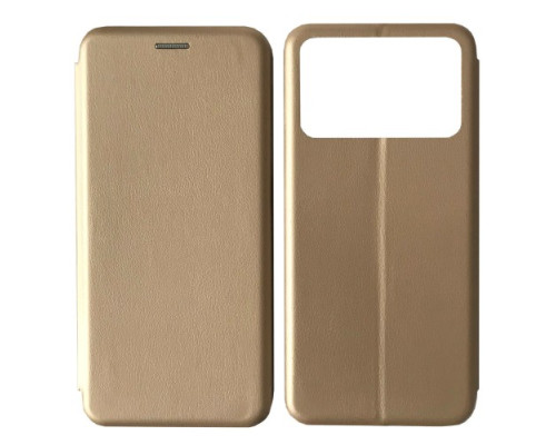 Чохол-книжка Level for Xiaomi Poco С40 Gold mag-200000140240560756