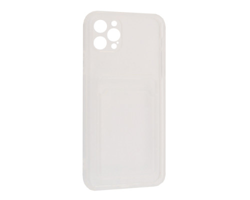 Чохол Silicone CARD CASE 1,5 mm for iPhone 14 Pro Max Transparent mag-200000141353113245