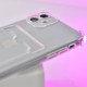 Чохол CARD CASE SAFE BRILIANT ANTI-SHOCK for iPhone 14 Clear mag-200000141504713379