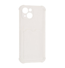 Чохол CARD CASE SAFE BRILIANT ANTI-SHOCK for iPhone 14 Clear mag-200000141504713379