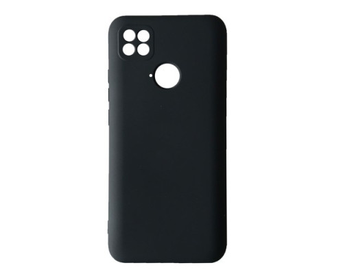 Чохол Silicone Case Camera (no logo) для Xiaomi Poco C40 black mag-2000001421611102748