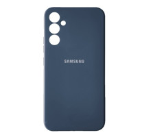 Чохол Silicone Case Full for Samsung A14 4G (A145) Navy Blue mag-200000142907539081
