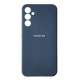 Чохол Silicone Case Full for Samsung A14 4G (A145) Navy Blue mag-200000142907539081