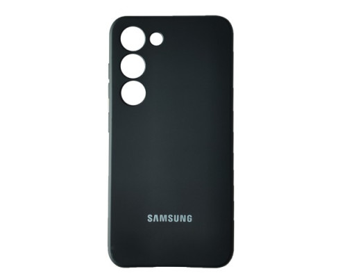 Чохол Silicone Case Full for Samsung S23 Black mag-200000142934139108