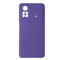Чохол Silicone Case Camera (no logo) для Xiaomi Poco X4 Pro 5G lilac mag-2000001437643103304