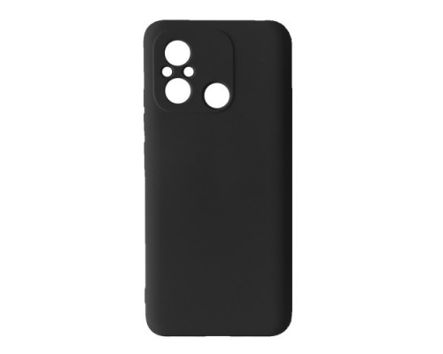 Чохол Silicone Case Camera (no logo) для Xiaomi Redmi 12C black mag-2000001437711100040
