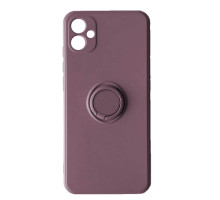Чохол Ring Case для Samsung A04e (A042) Cherry purple mag-2000001439128103439