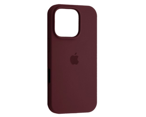 Чохол Silicone Case Full for iPhone 16 Pro (67) plum mag-2000001542064142003