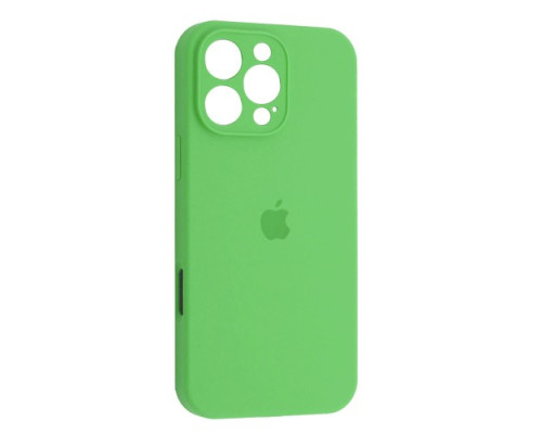 Чохол Silicone Case Full Camera Copy for iPhone 16 Pro Max (50) spearmint mag-200000154666651974