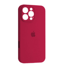 Чохол Silicone Case Full Camera Copy for iPhone 16 Pro (36) rose red mag-2000001547007138537