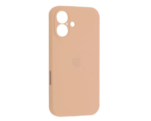 Чохол Silicone Case Full Camera Copy for iPhone 16 (19) pink sand mag-200000154753352061