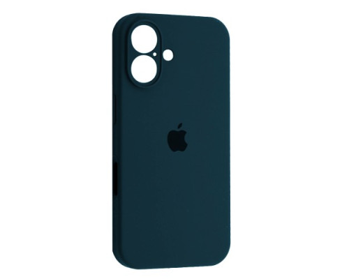 Чохол Silicone Case Full Camera Copy for iPhone 16 (74) abyss blue mag-2000001547755131391