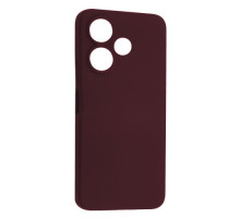 Чохол Silicone Case luxury для Xiaomi Redmi 13/Poco M6 4G Marsala mag-200000155093958517