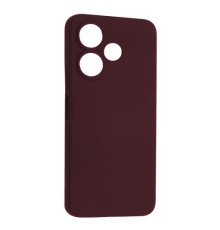 Чохол Silicone Case luxury для Xiaomi Redmi 13/Poco M6 4G Marsala mag-200000155093958517