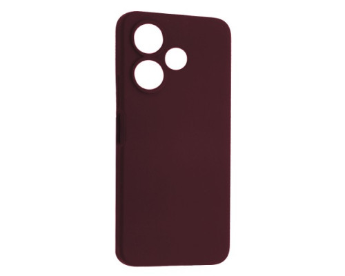 Чохол Silicone Case luxury для Xiaomi Redmi 13/Poco M6 4G Marsala mag-200000155093958517