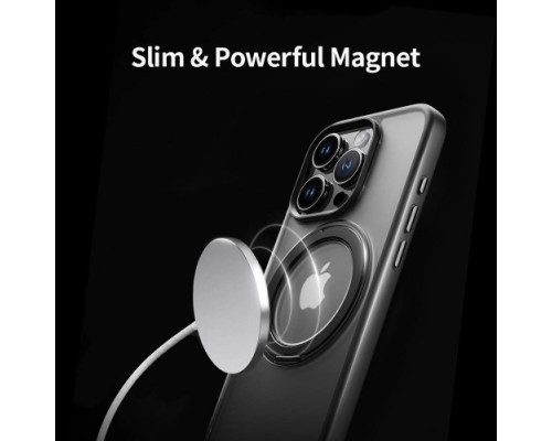 Чохол ROCK Guard Touch Rotating with Magnetic (Foldable Bracket) for iPhone 16 Pro Gray mag-2000001556054141009