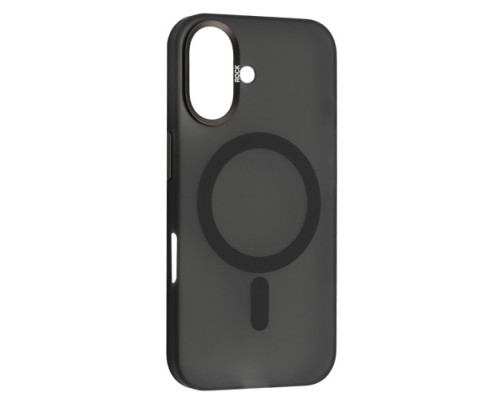Чохол ROCK Matte Series Protaction Case with Magnetic for iPhone 16 Black mag-2000001556085142703