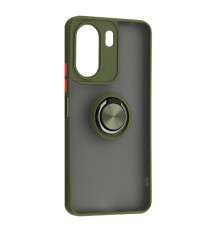 Чохол Gingle Ring Case for Xiaomi Redmi 13C/Poco C65 Khaki mag-200000156084655801