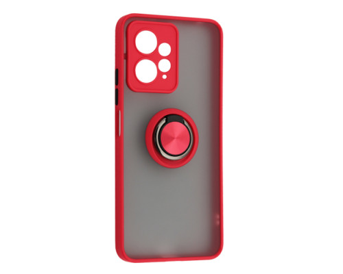 Чохол Gingle Ring Case for Xiaomi Redmi Note 12 4G Red mag-200000156109655820