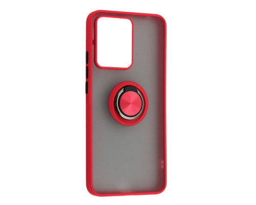 Чохол Gingle Ring Case for Xiaomi Redmi Note 13 Pro 4G Red mag-200000156129455831