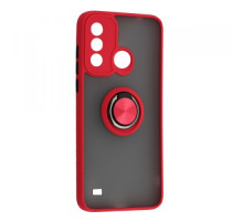 Чохол Gingle Ring Case for ZTE A53 Red mag-200000156153955874