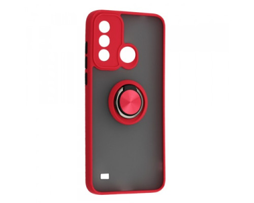 Чохол Gingle Ring Case for ZTE A53 Red mag-200000156153955874