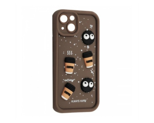 Чохол HAPPY Cookie Case for iPhone 13 Brown mag-2000001562369135242